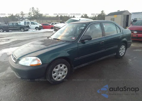 1997 Honda Civic Lx from USA, damaged, VIN 2HGEJ6675VH541107